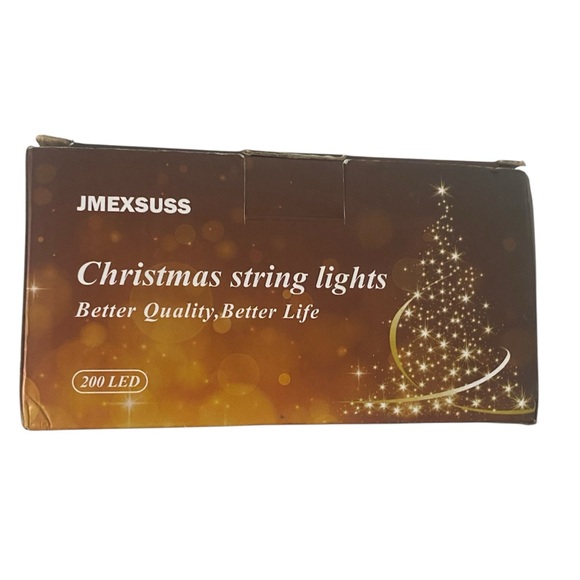 JMEXSUSS Christmas String Lights - Warm White - Picture 1 of 4